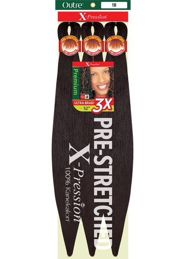Outre X-Pression Pre-Stretched Braid 52' 3X - ANNS BEAUTY SUPPLY